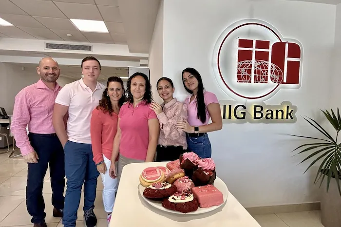 Pink October at IIG Qui Si Sana branch.